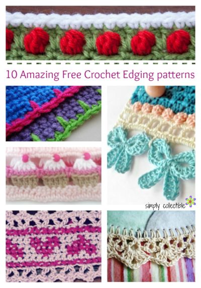 10 Amazing Free Crochet Edging patterns you will love 