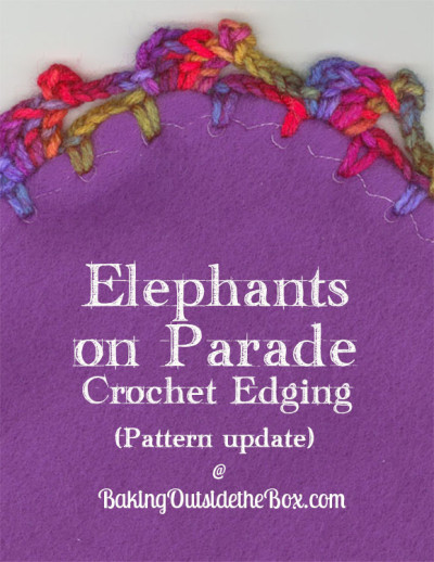 Elephants on Parade edging