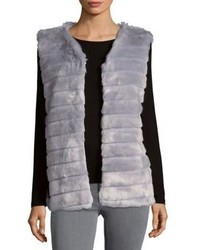 Grey Fur Vest