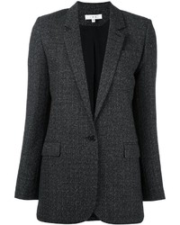Темно-серый шерстяной пиджак