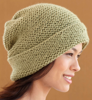 Free Slouchy Hat Knitting Pattern