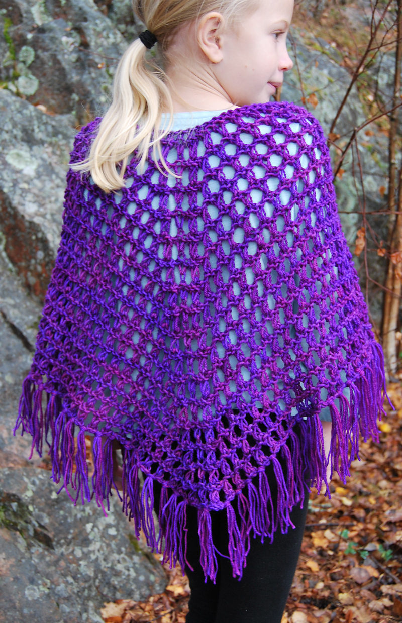 Free Knitting Pattern for Perfect Poncho