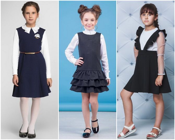 Модная школьная форма для девочек: стильные фото 2020-2021 года 2