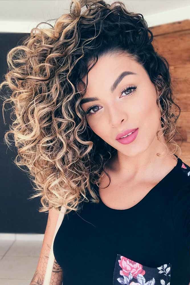 Lovely Curls Ombre #curlyhair #curlyhairstyles
