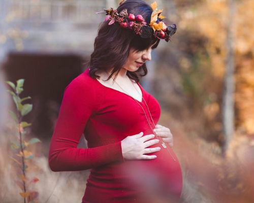 Осенняя фотосессия для беременных 8