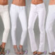 С чем носить белые джинсы: советы и фото