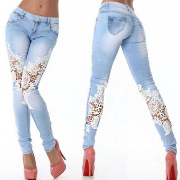 Декор джинсов для девушки
