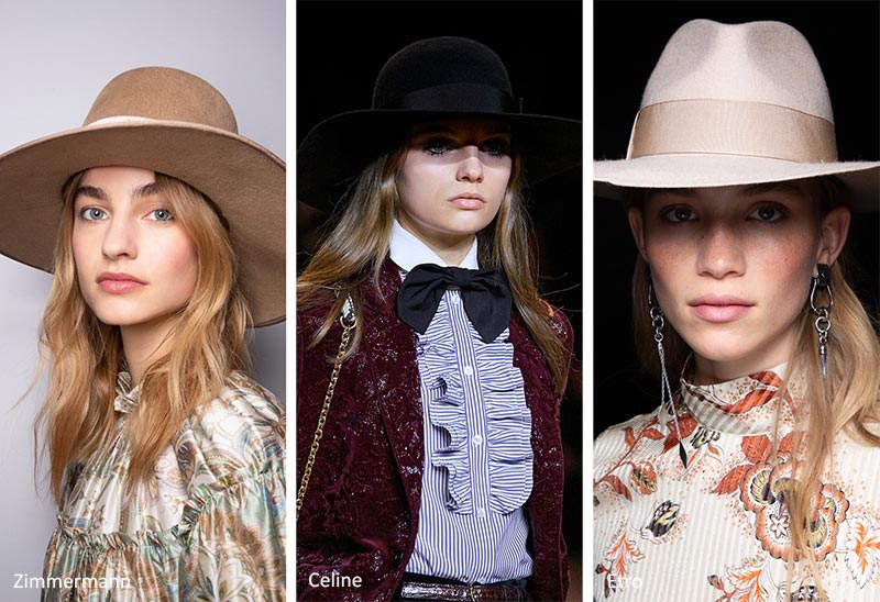Осень / зима 2020-2021 Модные шляпы: широкополые шляпы Fedora, вдохновленные мужской одеждой
