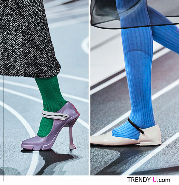 Модные туфли Prada для осени 2020