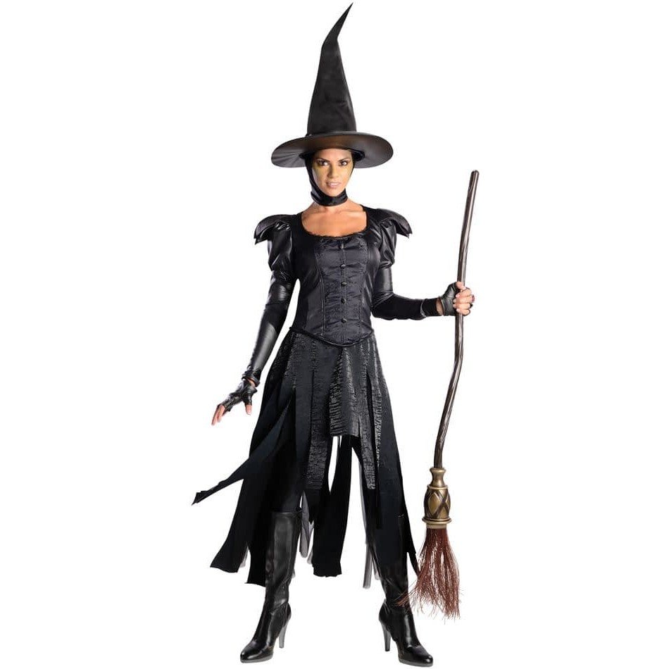 костюм ведьмы на хэллоуин асимметричный 