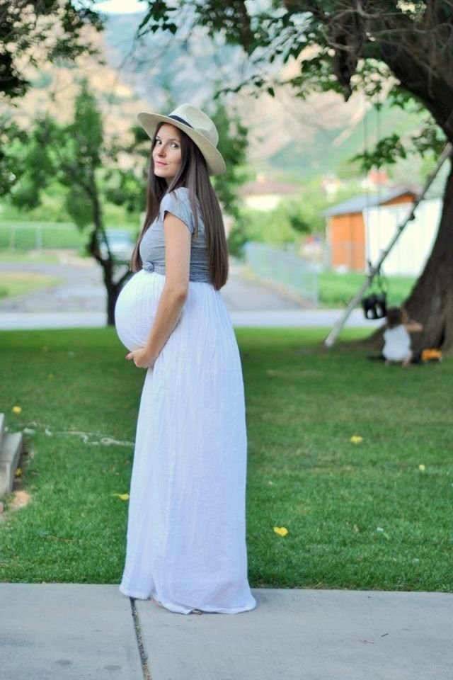  юбка макси для беременных