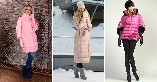 Розовый пуховик – 40 фото самых модных моделей для девушек и женщин