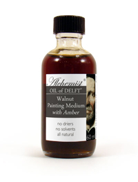Oil of Delft Walnut Painting Medium with Amber