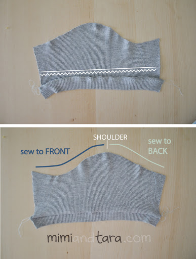 Sweater sleeve pattern