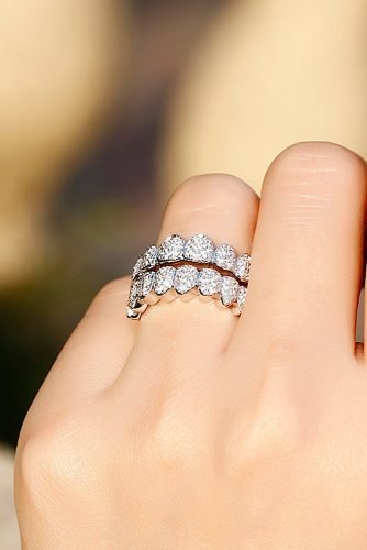 ring trends pear cut diamonds wedding bands